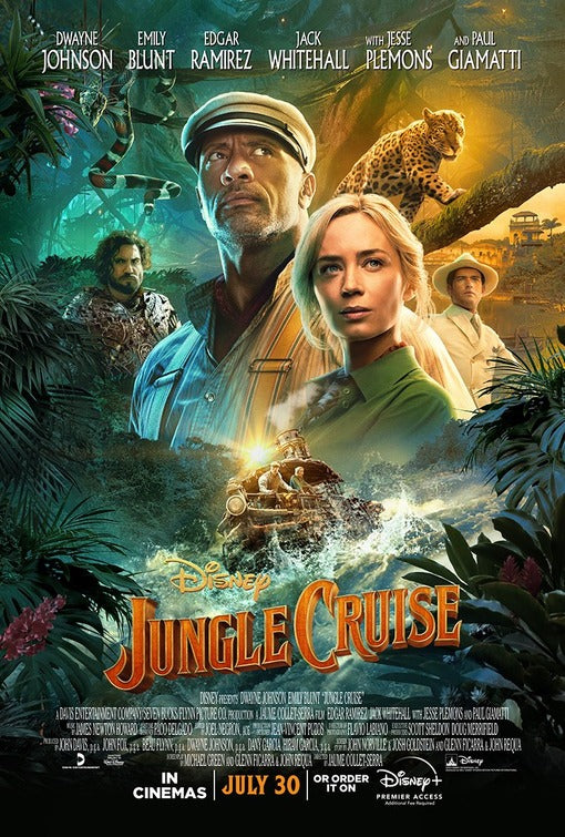 1000 piece jigsaw puzzle for the movie poster: Jungle Cruise (2021) ver17