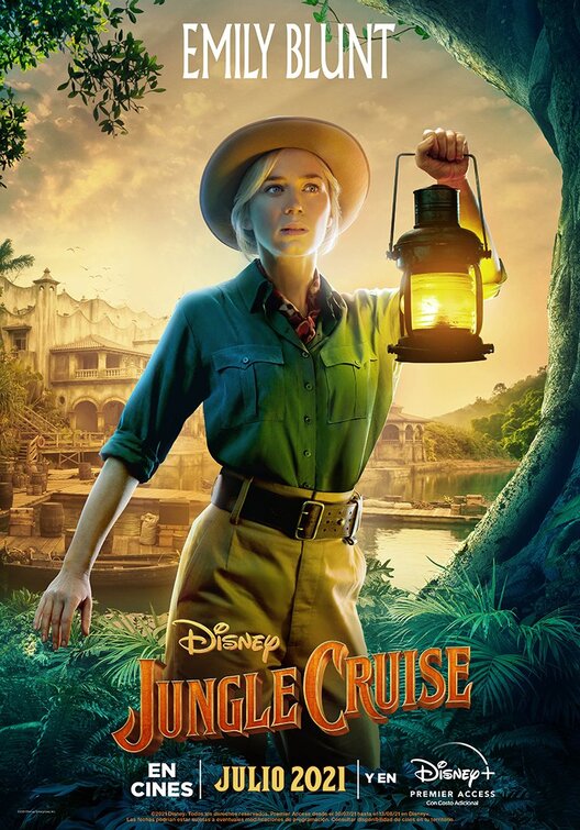 1000 piece jigsaw puzzle for the movie poster: Jungle Cruise (2021) ver20