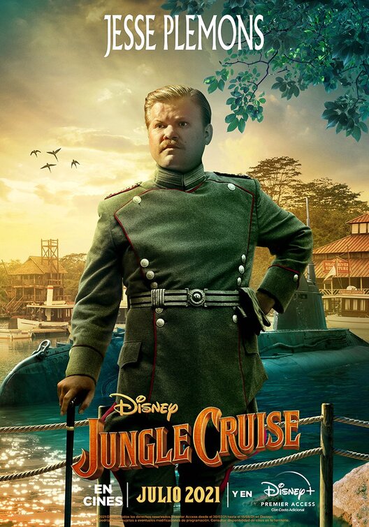1000 piece jigsaw puzzle for the movie poster: Jungle Cruise (2021) ver22