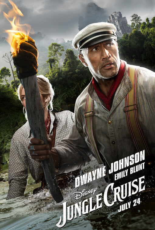 1000 piece jigsaw puzzle for the movie poster: Jungle Cruise (2021) ver4