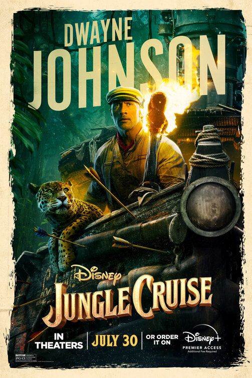 1000 piece jigsaw puzzle for the movie poster: Jungle Cruise (2021) ver7