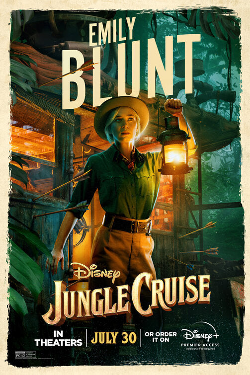 1000 piece jigsaw puzzle for the movie poster: Jungle Cruise (2021) ver8
