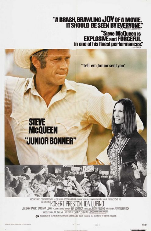 the movie poster: Junior Bonner (1972) ver2