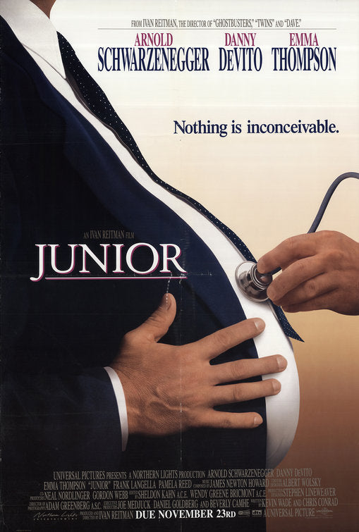 1000 piece jigsaw puzzle for the movie poster: Junior (1994) ver2