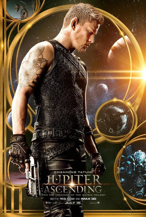 1000 piece jigsaw puzzle for the movie poster: Jupiter Ascending (2015)