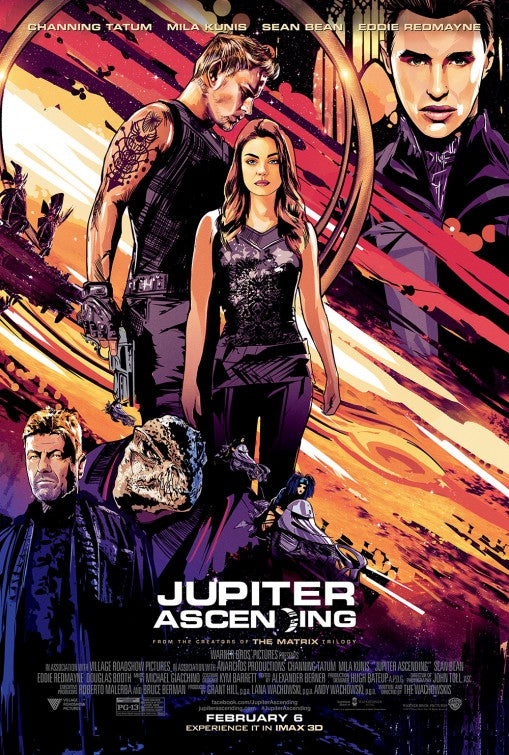 1000 piece jigsaw puzzle for the movie poster: Jupiter Ascending (2015) ver13
