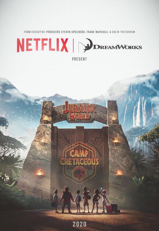 1000 piece jigsaw puzzle for tv poster: Jurassic World: Camp Cretaceous