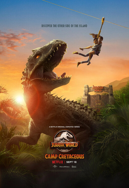 1000 piece jigsaw puzzle for tv poster: Jurassic World: Camp Cretaceous, ver2