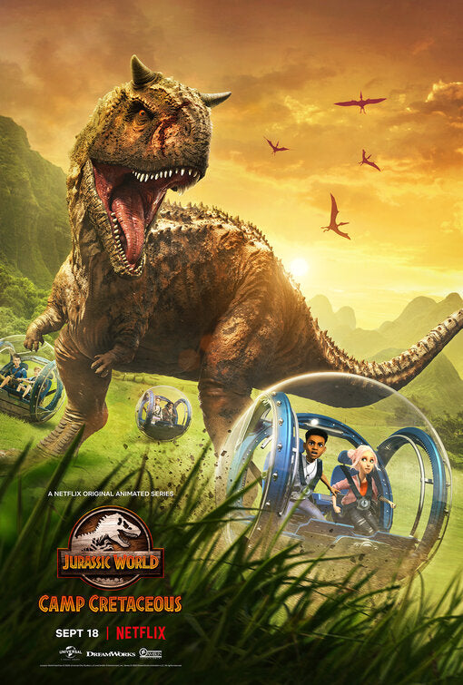 1000 piece jigsaw puzzle for tv poster: Jurassic World: Camp Cretaceous, ver3