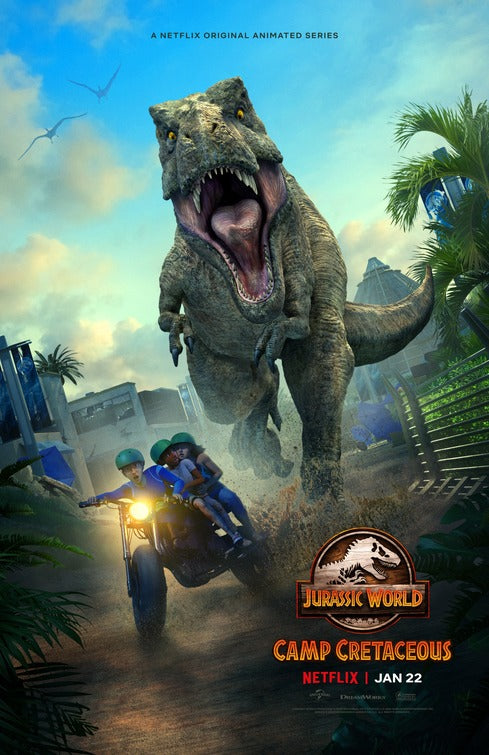 1000 piece jigsaw puzzle for tv poster: Jurassic World: Camp Cretaceous, ver4
