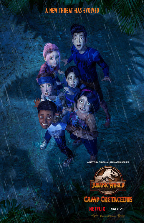 1000 piece jigsaw puzzle for tv poster: Jurassic World: Camp Cretaceous, ver6