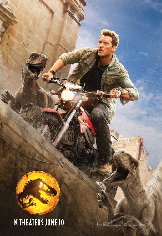 1000 piece jigsaw puzzle for the movie poster: Jurassic World: Dominion (2022) ver12