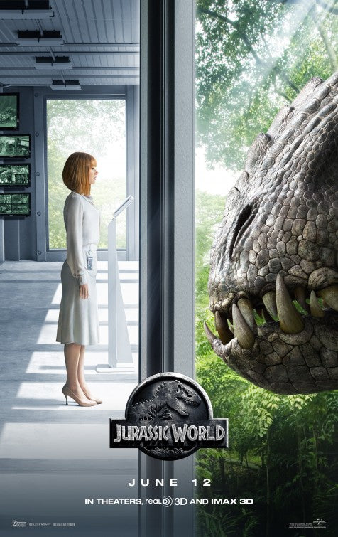 1000 piece jigsaw puzzle for the movie poster: Jurassic World (2015) ver3