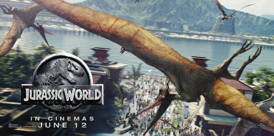 1000 piece jigsaw puzzle for the movie poster: Jurassic World (2015) ver8