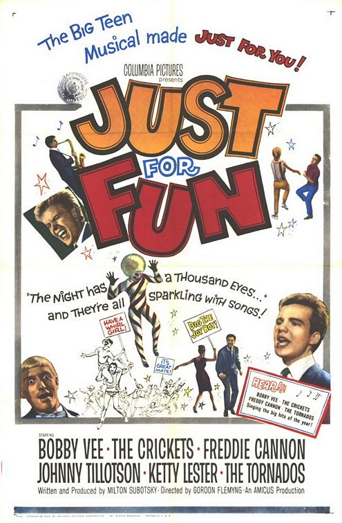 the movie poster: Just For Fun (1963)