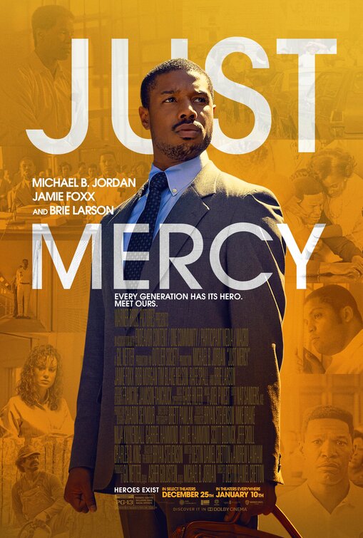 1000 piece jigsaw puzzle for the movie poster: Just Mercy (2019) ver2