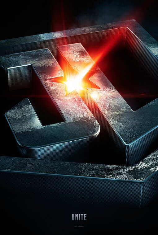 1000 piece jigsaw puzzle for the movie poster: Justice League (2017)