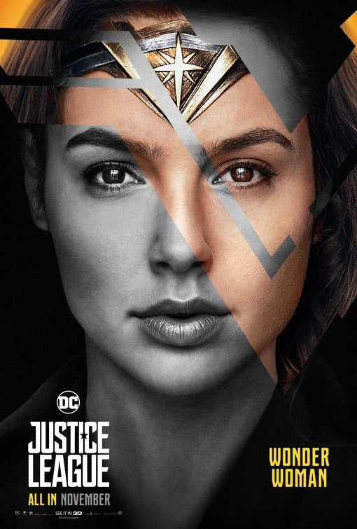 1000 piece jigsaw puzzle for the movie poster: Justice League (2017) ver27