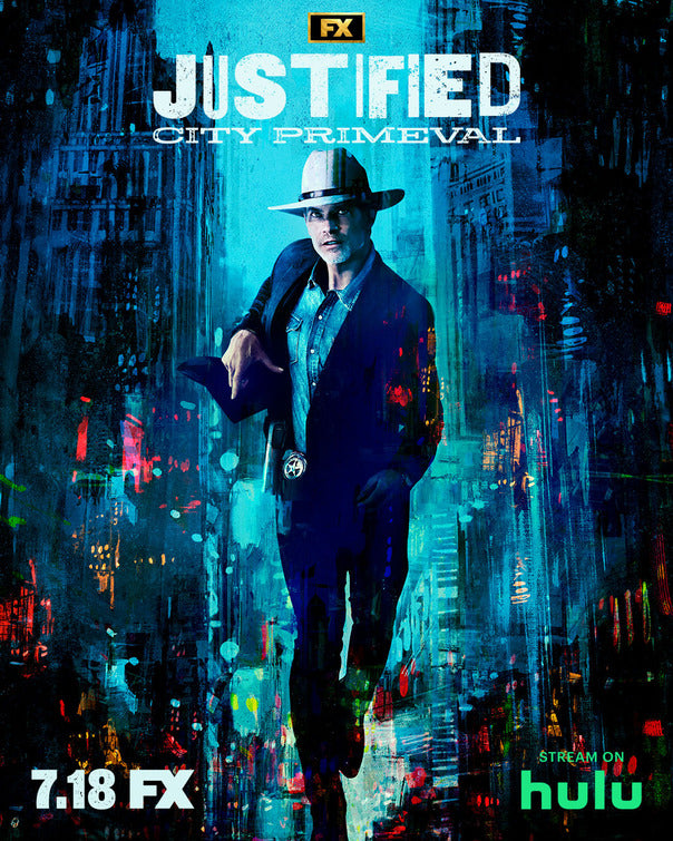 1000 piece jigsaw puzzle for tv poster: Justified: City Primeval