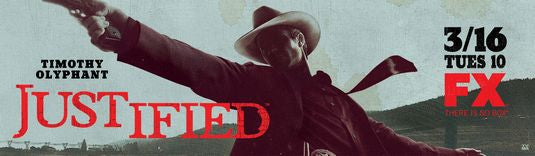 1000 piece jigsaw puzzle for tv poster: Justified, ver2