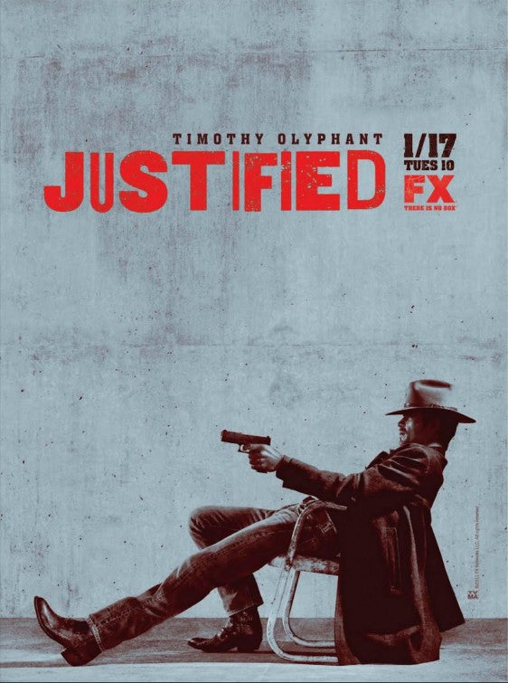 1000 piece jigsaw puzzle for tv poster: Justified, ver6