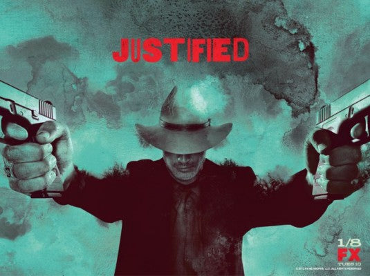 1000 piece jigsaw puzzle for tv poster: Justified, ver8