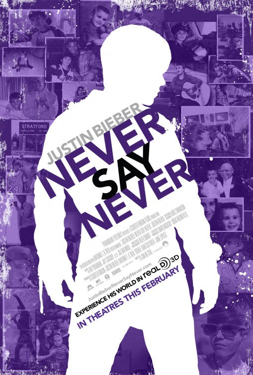 1000 piece jigsaw puzzle for the movie poster: Justin Bieber: Never Say Never (2011) ver2