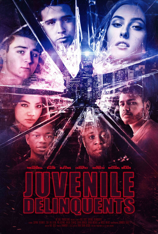 1000 piece jigsaw puzzle for the movie poster: Juvenile Delinquents: New World Order (2020)