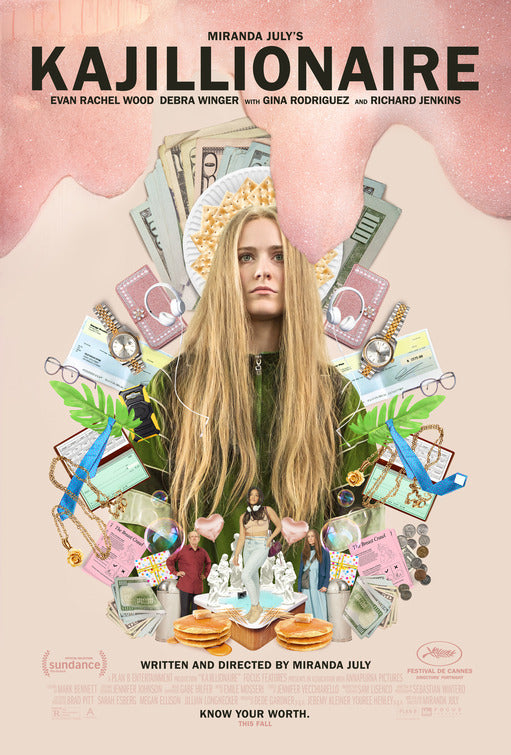 1000 piece jigsaw puzzle for the movie poster: Kajillionaire (2020)