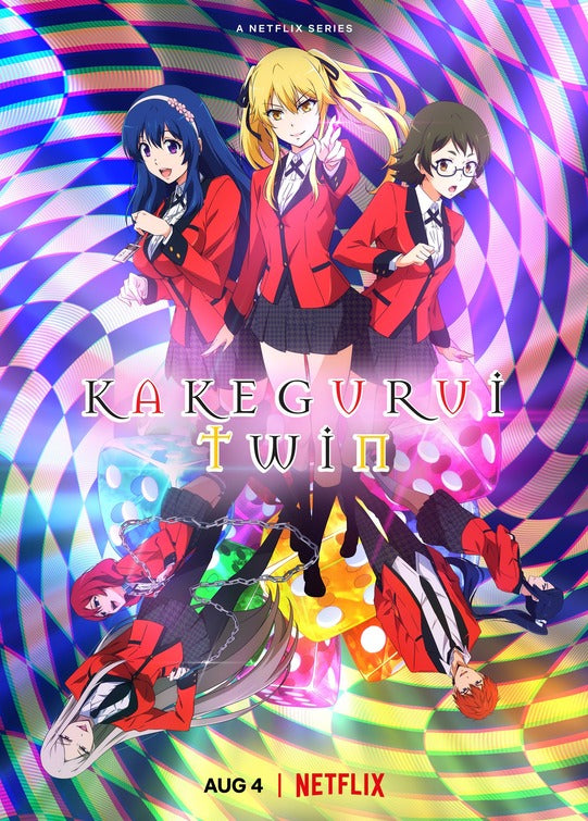 1000 piece jigsaw puzzle for tv poster: Kakegurui Tsuin
