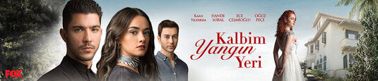 1000 piece jigsaw puzzle for tv poster: Kalbim Yangin Yeri, ver2