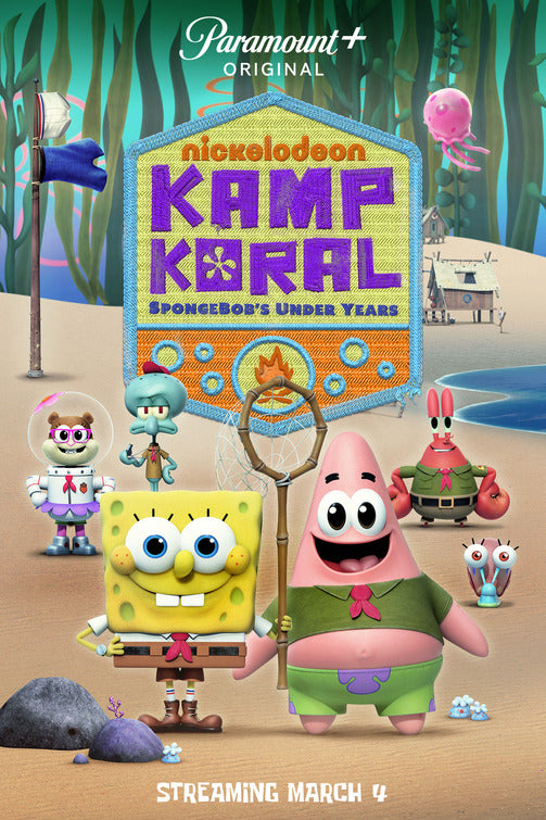 1000 piece jigsaw puzzle for tv poster: Kamp Koral: SpongeBob's Under Years