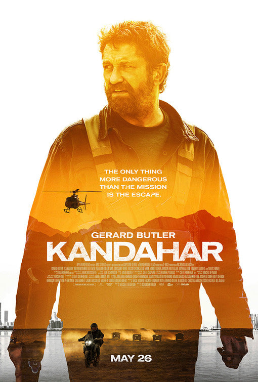 1000 piece jigsaw puzzle for the movie poster: Kandahar (2023)