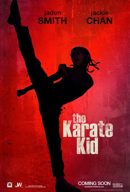 1000 piece jigsaw puzzle for the movie poster: The Karate Kid (2010)
