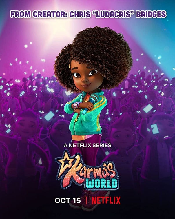 1000 piece jigsaw puzzle for tv poster: Karma's World