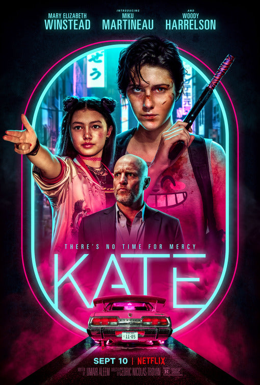1000 piece jigsaw puzzle for the movie poster: Kate (2021)