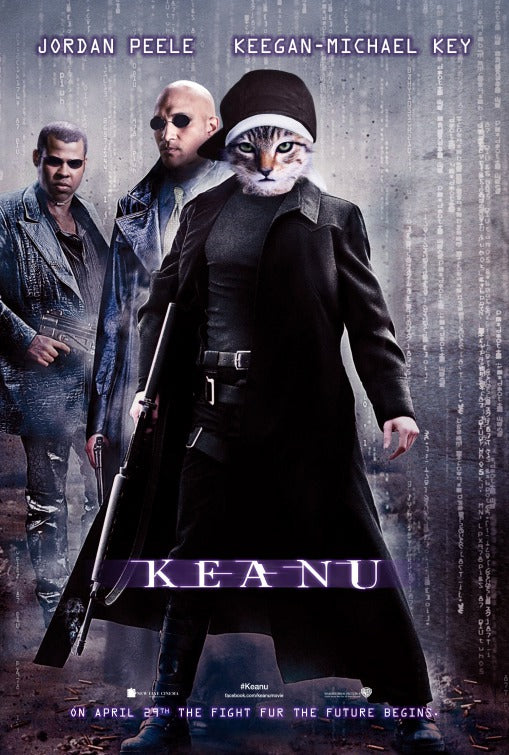 1000 piece jigsaw puzzle for the movie poster: Keanu (2016) ver12