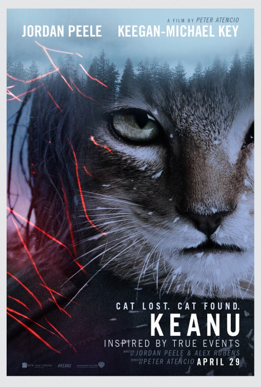 1000 piece jigsaw puzzle for the movie poster: Keanu (2016) ver3