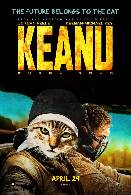 1000 piece jigsaw puzzle for the movie poster: Keanu (2016) ver4