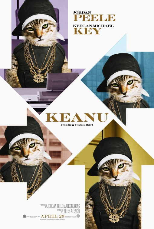 1000 piece jigsaw puzzle for the movie poster: Keanu (2016) ver5