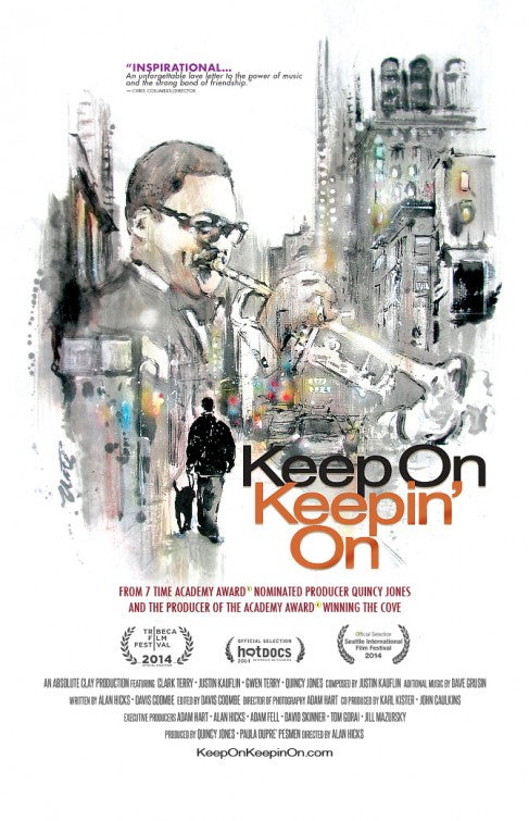 1000 piece jigsaw puzzle for the movie poster: Keep on Keepin' On (2014)