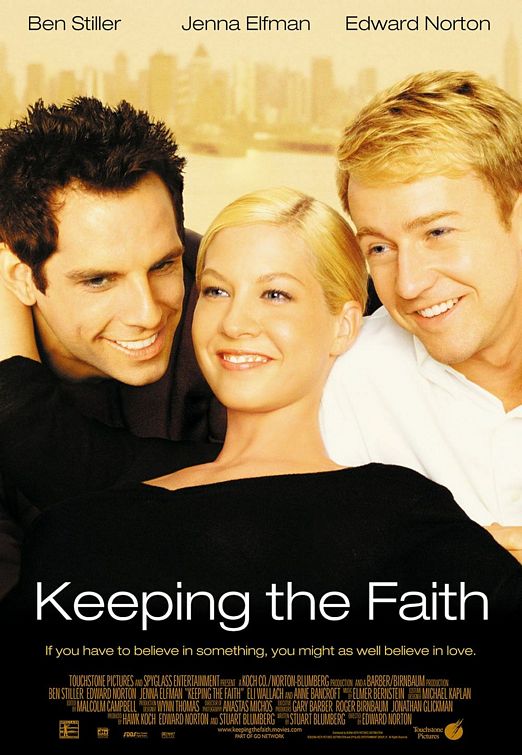 the movie poster: Keeping the Faith (2000)