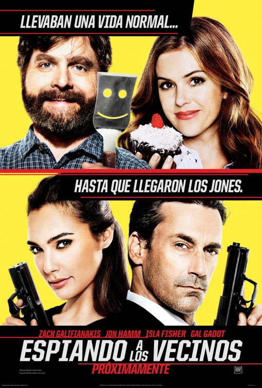 1000 piece jigsaw puzzle for the movie poster: Keeping Up with the Joneses (2016) ver2