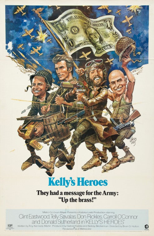 the movie poster: Kelly's Heroes (1970)