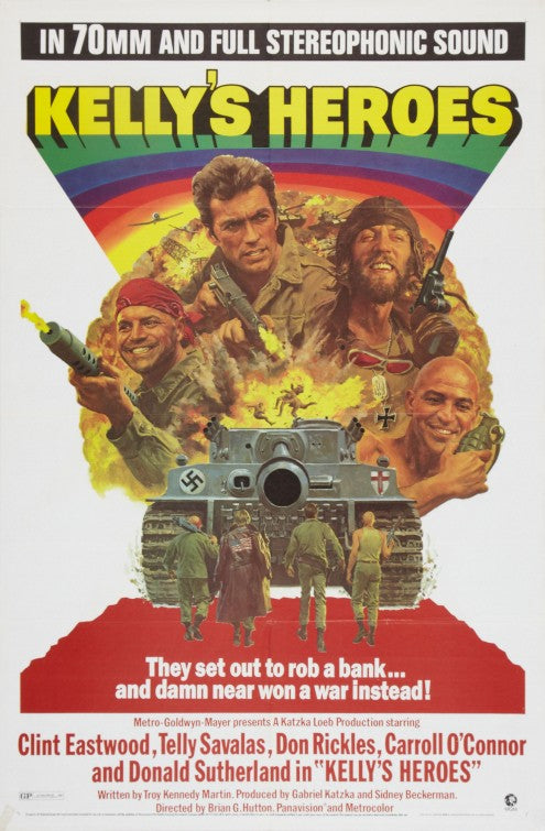 the movie poster: Kelly's Heroes (1970) ver2