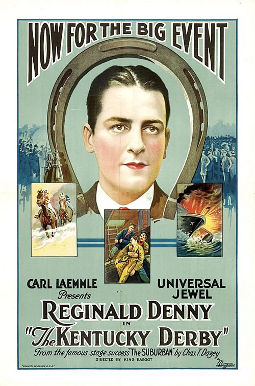 the movie poster: The Kentucky Derby (1922)