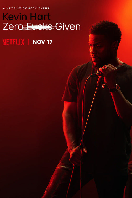1000 piece jigsaw puzzle for tv poster: Kevin Hart: Zero F**ks Given