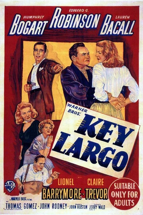 the movie poster: Key Largo (1948)