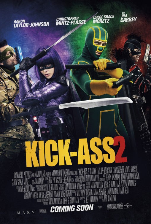 1000 piece jigsaw puzzle for the movie poster: Kick-Ass 2 (2013) ver6