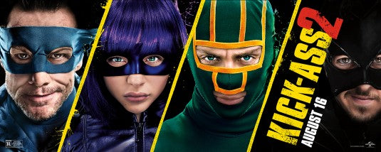 1000 piece jigsaw puzzle for the movie poster: Kick-Ass 2 (2013) ver9